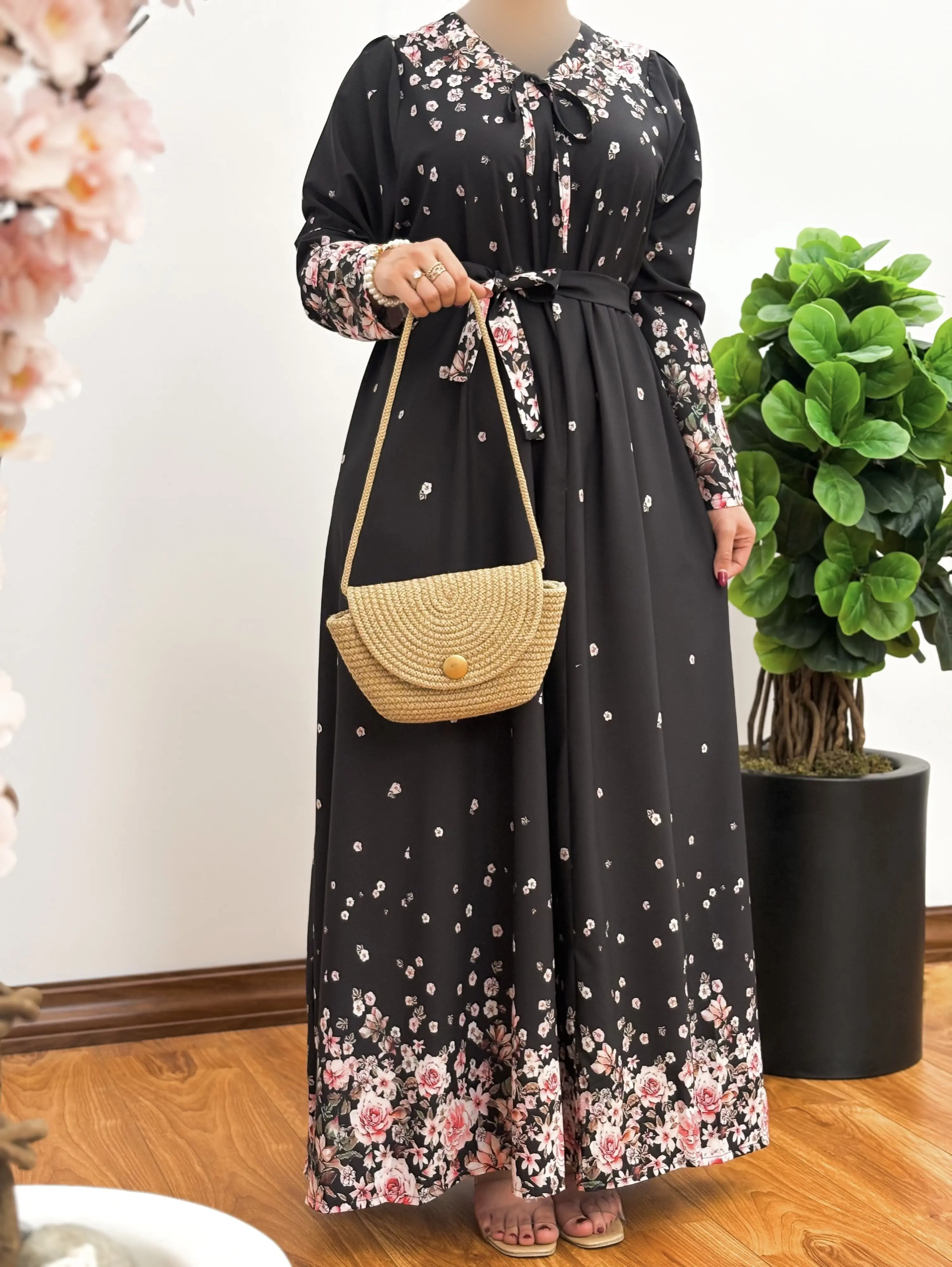 پیراهن مانتویی ایتالیایی ماهرخ ۳ ( پیش فروش)